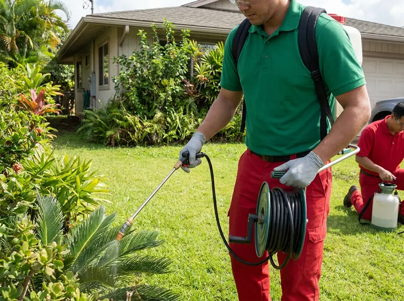 Flea and Tick Yard Treatment Service in Honolulu, HI
